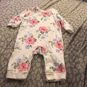 Cute floral body suit